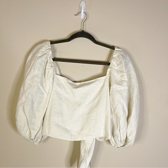 FAITHFULL THE BRAND | NWT! Idrissy Top in Plain Sand Size: 10 - Picture 7 of 7